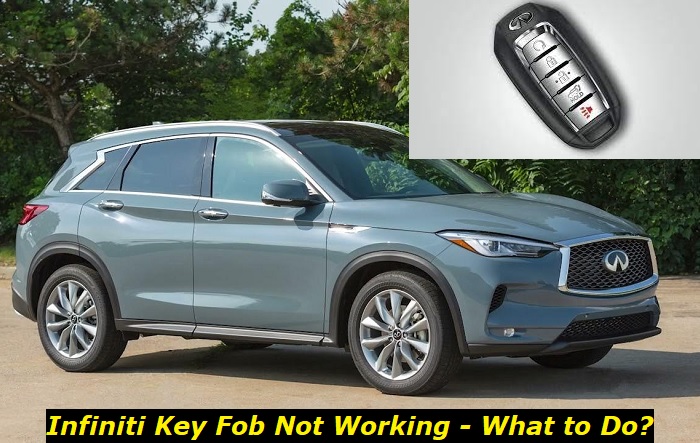 infiniti key fob not working